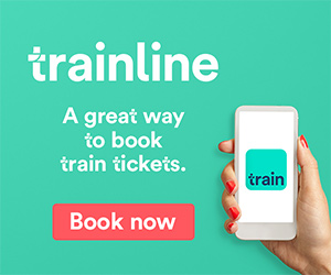 Book Tickets At good discount from Trainline UK